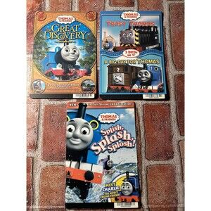 3 Thomas & Friends Movie Backer Cards 5.5” X 8” Mini Poster No Movies